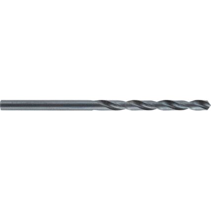 Jobber Drill,  9/64in., Normal Helix, High Speed Steel, Black Oxide