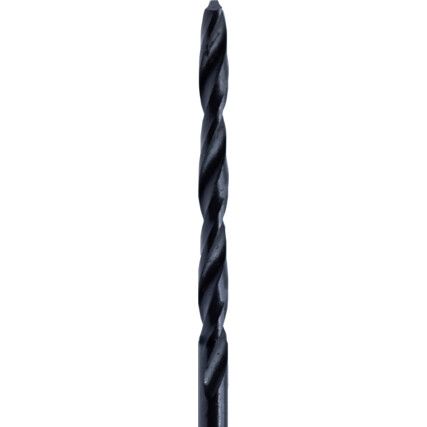 Jobber Drill, 1.5mm, Normal Helix, High Speed Steel, Black Oxide