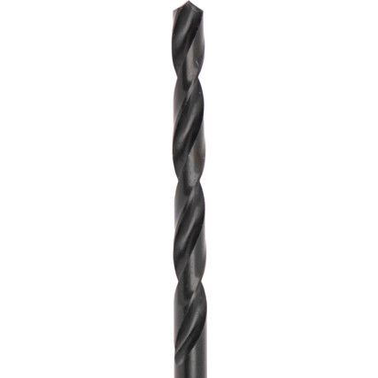 Jobber Drill, 11mm, Normal Helix, High Speed Steel, Black Oxide