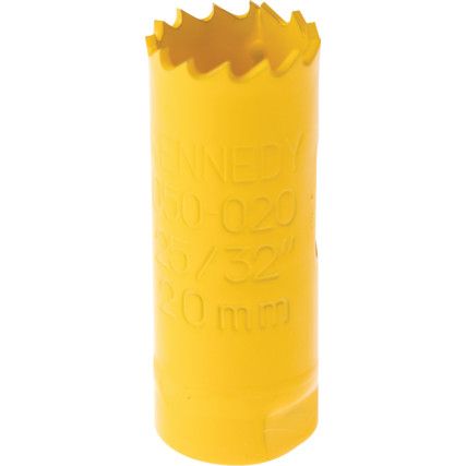 Holesaw, 20mm x 38mm, Bi-metal