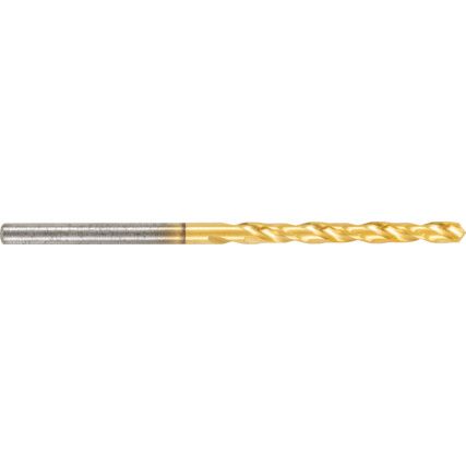 Jobber Drill, 3.1mm, Normal Helix, High Speed Steel, TiN