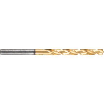 Jobber Drill, 1.6mm, Normal Helix, High Speed Steel, TiN