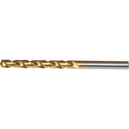 Jobber Drill, 6mm, High Helix, Cobalt High Speed Steel, TiN