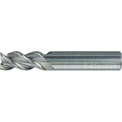 Series 58, Regular, Slot Drill, 6mm, 3fl, Plain Round Shank, Carbide, Uncoated