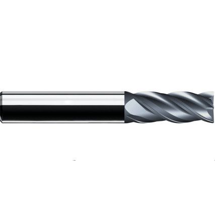 4.0MM 4 FLUTE VARI HELIX TIALN COATED CARBIDE END MILL