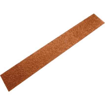 Coated Strips Roll, 30 x 195mm, Aluminium Oxide, P60, Hook & Loop