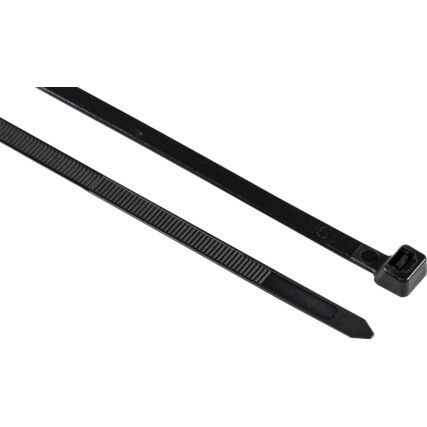 Cable Ties, Natural, 4.8x300mm (Pk-100)