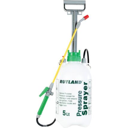 Pressure Sprayer, White, 5L