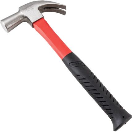 Claw Hammer, 20oz., Fibreglass Shaft, Anti-vibration