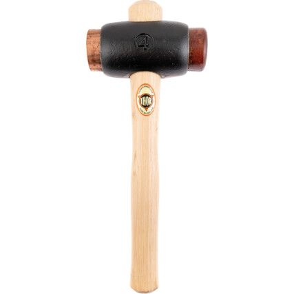 Copper / Rawhide Hammer, 84g, Wood Shaft, Replaceable Head