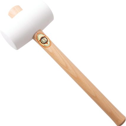 24oz Rubber Mallet, Wood Shaft