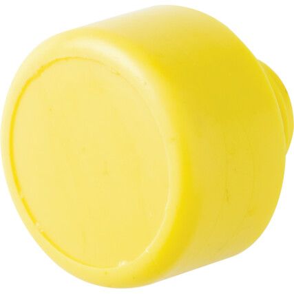 25mm Nylon Hammer Face, Hard, Yellow