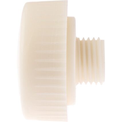 50mm Nylon Hammer Face, Hard, White