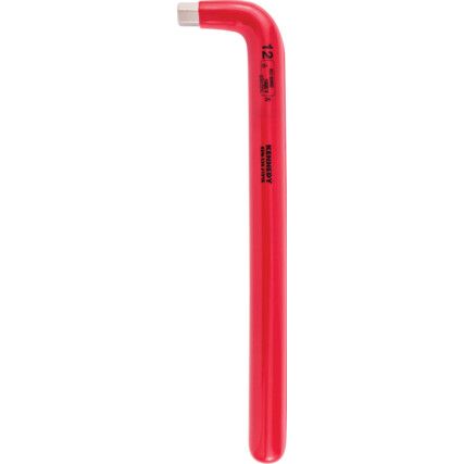 Hex Key, Insulated L-Handle, Hex, Metric, 6mm