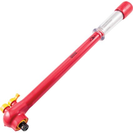 460MM INSULATED ADJUSTABLE TORQUE WRENCH 1/2"SQ/DR 20-100NM 1000V