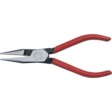 Needle Nose Pliers, Serrated, Steel, 160mm