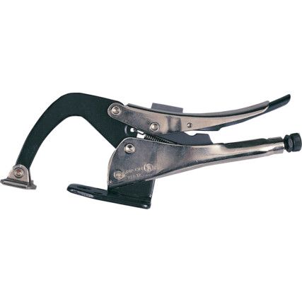 4in./100mm Locking C-Clamp, Steel Jaw, Ergonomic Handle