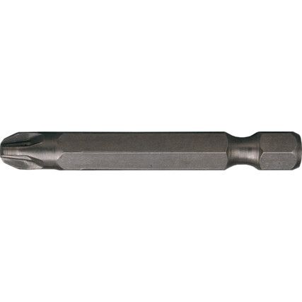 Screwdriver Bit, PZ3, Pozi, 1/4" Hex