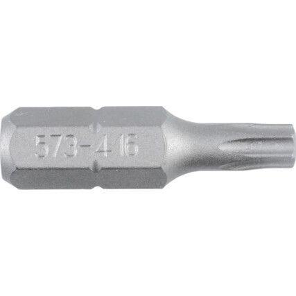 Screwdriver Bit, TX30, Tamperproof Torx, 1/4" Hex