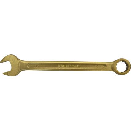 Single End, Non-Sparking Combination Spanner, 14mm, Metric