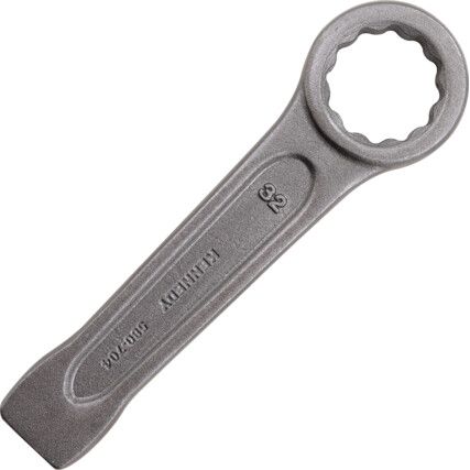 Single End, Ring Slogging Spanner, 2.1/4in., Imperial