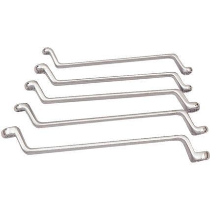 Imperial, Ring Spanner Set, 3/16 - 3/4in., Set of 5, Chrome Vanadium Steel