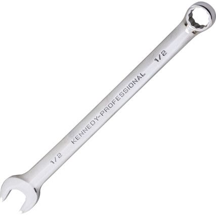 Single End, Combination Spanner, 1/2in., Imperial