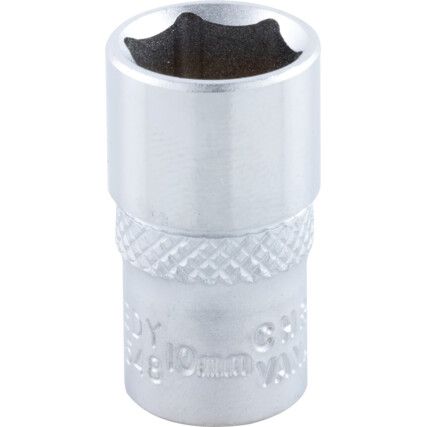 1/4in. Drive,  Hexagon Socket, 11mm,  Metric,  6 Point