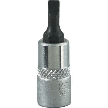 1/4in. Drive,  Screwdriver Bit Socket, 4mm,  Metric