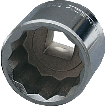 1in. Drive,  Bi-Hexagon Socket, 50mm,  Metric,  12 Point