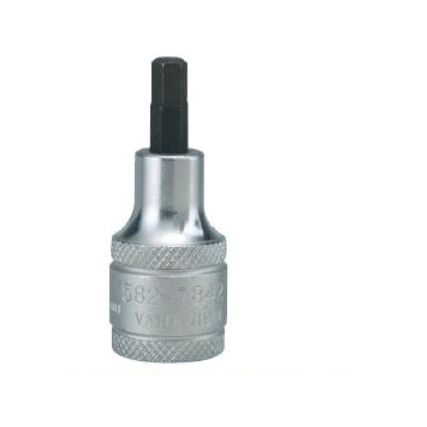 1/4in. Drive,  Hexagon Socket Bit, 5mm,  Metric