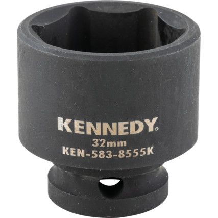 32mm Impact Socket 1/2" Square Drive