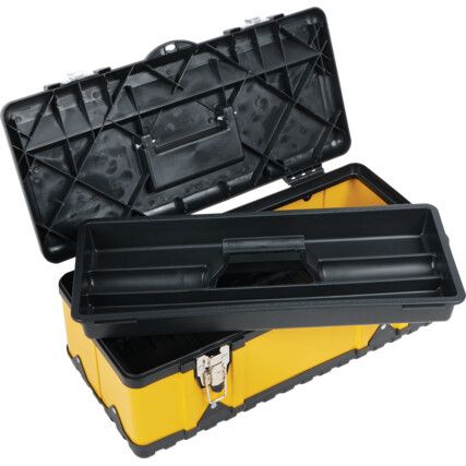 Tool Box, Steel, (L) 470mm x (W) 238mm x (H) 178mm