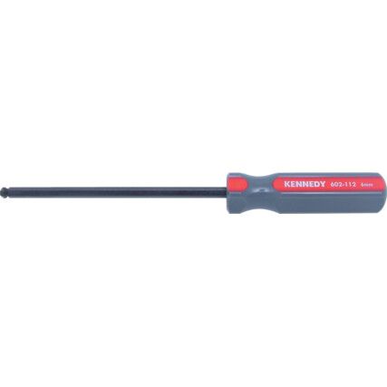 Hex Key, L-Handle, Hex Ball, Imperial, 1/8", 5-piece