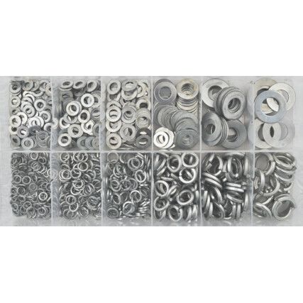 FLAT & SPRING WASHER HARDWARE KIT 790PC