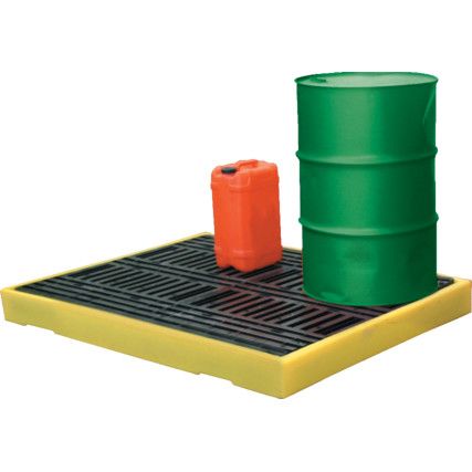 Drum Spill Pallet, 1260 x 150 x 1660mm