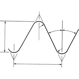 BSF (British Standard Fine) HSS Ground Thread Dies thumbnail-2