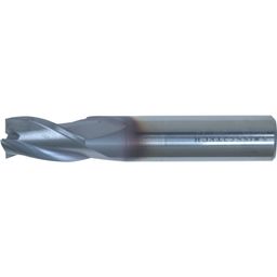 Series 48 Carbide 3 Flute Plain Shank Short Series Slot Drills  - TiCN Coated - Metric  thumbnail-0