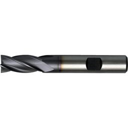 Series 09 HSS-Co 8% Weldon Shank Multi Flute End Mills - TiCN Coated - Metric  thumbnail-0