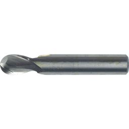 Series 11 HSS-Co 2 Flute Weldon Shank Short Series Ball Nose Slot Drills - Uncoated - Metric thumbnail-0