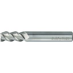 HSS-Co 8% Weldon Shank 50° High Helix End Mills 3 Flute: Series 13, Regular - Uncoated thumbnail-0