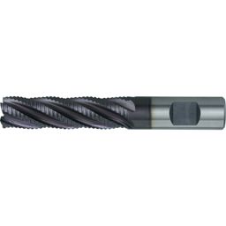 HSS-Co 8% Weldon Shank Multi Flute Ripper Cutters, Long Series, TiCN - Metric thumbnail-0