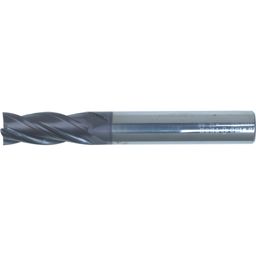 Carbide Plain Shank End Mills 4 Flute: Series 68, Long - Q-Coat Carbide thumbnail-0