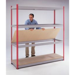 Heavy Duty Quickrack Shelving - Red thumbnail-2