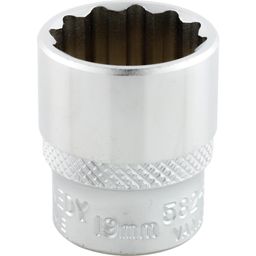 3/8" Bi-Hexagonal Standard Length Sockets, Metric thumbnail-2