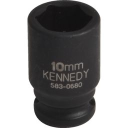 Chrome Molybdenum Impact Sockets: 1/4" Drive Metric, Standard Length, 6-Point thumbnail-0