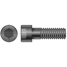 Socket Head Cap Screws - UNF - Grade 12.9 - Self Colour - ANSI B18.3 (BS2470 1936 Ser.) thumbnail-0