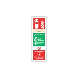 Foam Fire Extinguisher Signs thumbnail-0