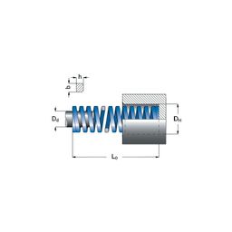 Medium Duty Die Springs thumbnail-1