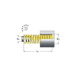 Extra Heavy Duty Die Springs thumbnail-1